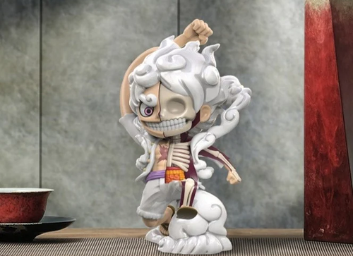 Load image into Gallery viewer, Mighty Jaxx Vinyl Art Toy XXRAY PLUS: Luffy Gear 5 Edition 8" Figure
