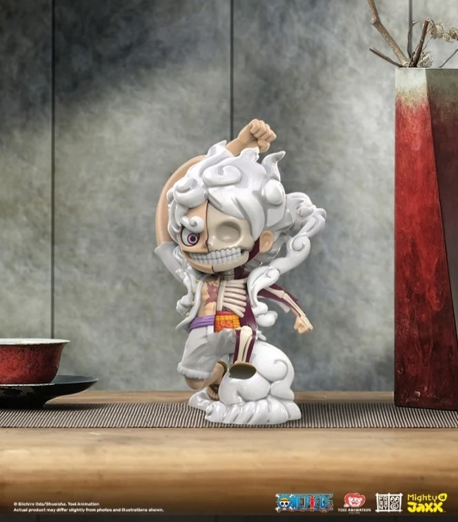 Mighty Jaxx Vinyl Art Toy XXRAY PLUS: Luffy Gear 5 Edition 8" Figure