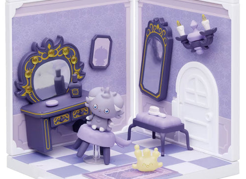 Load image into Gallery viewer, Takara Tomy Pokemon PokePiece House Fashionable Room Espurr &amp; Milcery set
