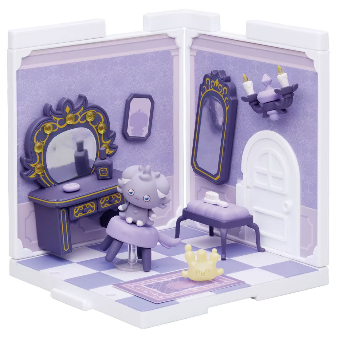 Takara Tomy Pokemon PokePiece House Fashionable Room Espurr & Milcery set