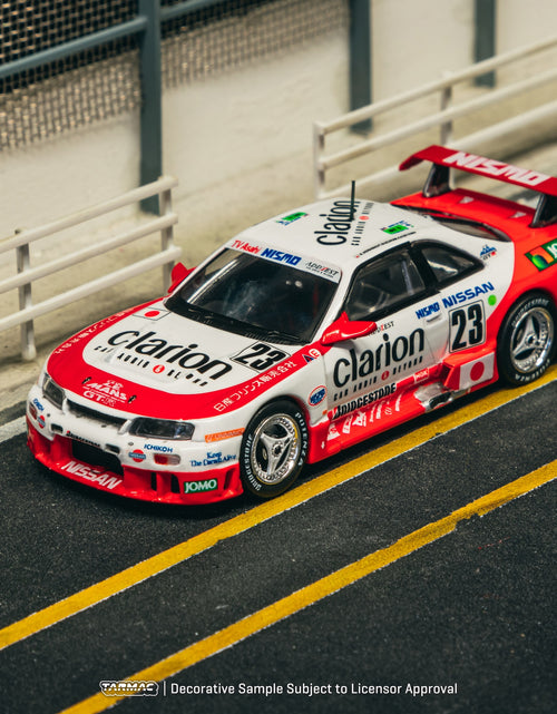 Load image into Gallery viewer, Tarmac Works Nissan NISMO GT-R LM 24h of Le Mans 1995 Presentation
