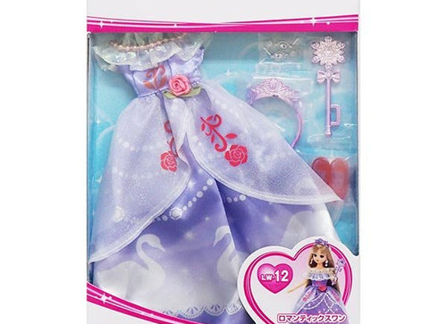 Load image into Gallery viewer, Takara Tomy Licca Chan Doll Dress -LW-12 Romantic Swan(NO DOLL)
