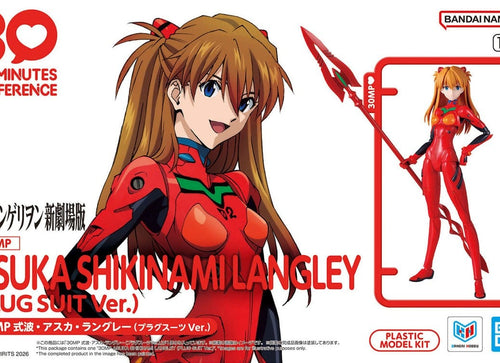 Load image into Gallery viewer, Bandai 30-Minute Favorite Series Soryu Asuka Langley (Combat Suit Ver) Model Kit
