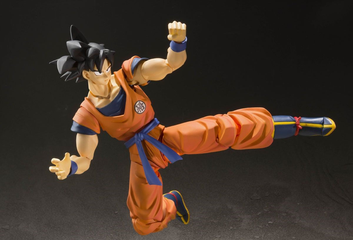Bandai S.H.Figuarts Son Goku The Saiyan Grew Up on Earth Completed Action figure
