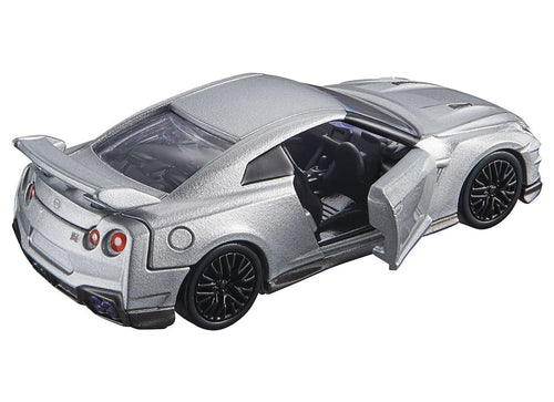 Load image into Gallery viewer, Takara Tomy Tomica Premium No.49 Nissan GT Silver Diecast Model Car
