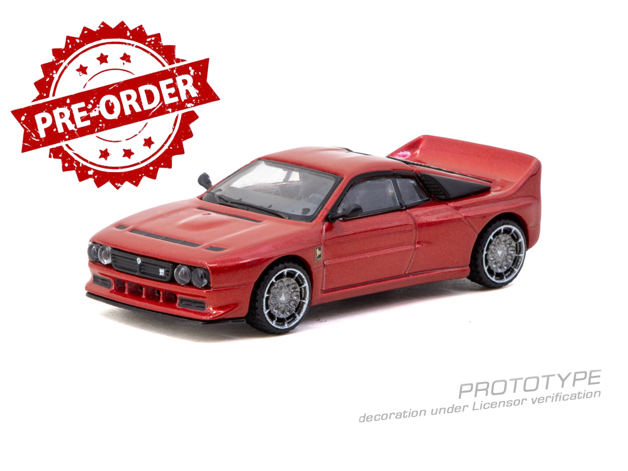 (Pre-order) Tarmac Works 1/64 Kimera EVO37 Red Diecast Model Car