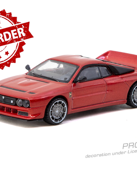 (Pre-order) Tarmac Works 1/64 Kimera EVO37 Red Diecast Model Car