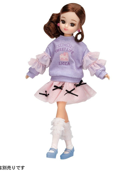 Takara Tomy Licca Chan Doll Dress LW-19 Sugar Ribbon (NO DOLL)