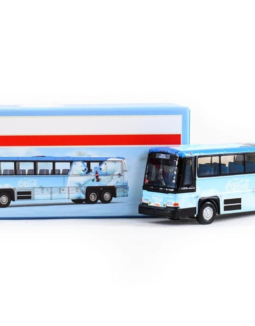 Load image into Gallery viewer, Tiny City Die-cast Model Car - 96A3 Single Deck Bus &quot;COCA COLA Polar Bear&quot;
