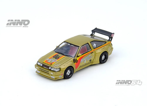 Load image into Gallery viewer, INNO64 1/64 PANDEM ROCKET BUNNY AE86 Levin Diecast Model Car
