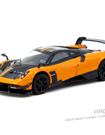 Tarmac Works 1/64 Pagani Huayra BC Arancio Saint Tropez Model Car