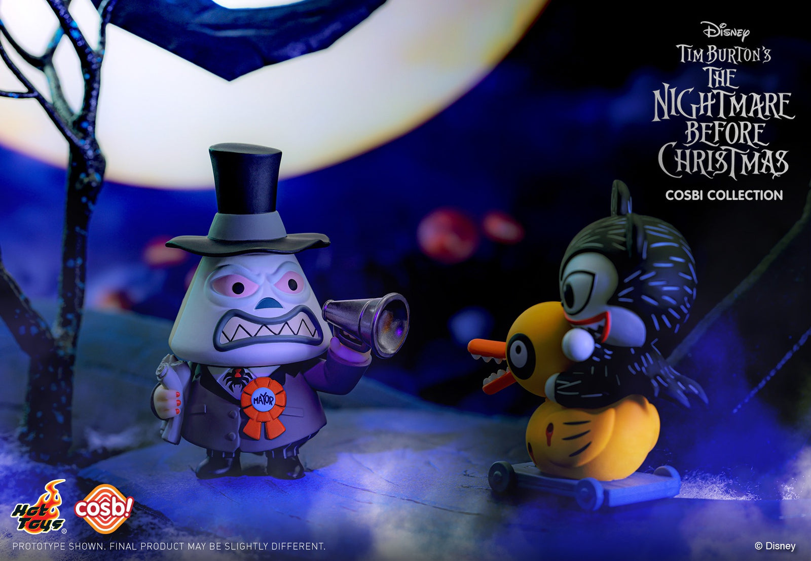 Hot Toys The Nightmare Before Christmas Ser.2 Cosbi Bobble-Head (Full set of 8)