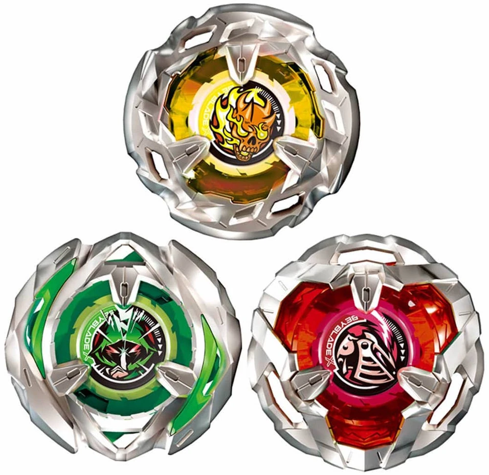 Takara Tomy Beyblade X BX-08 Battle 3on3 Deck Set