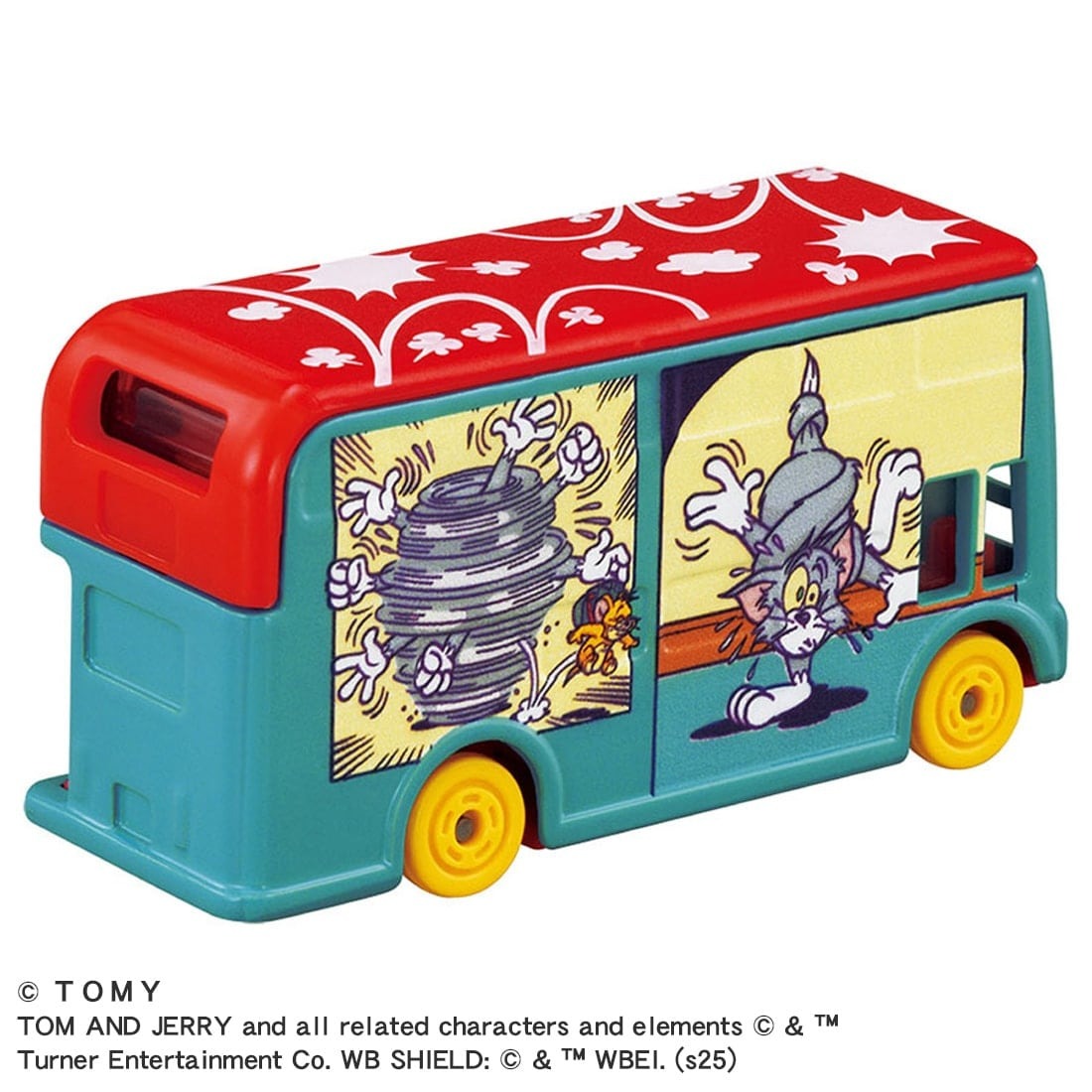 Takara Tomy Dream Tomica Diecast SP Tom and Jerry Jerry Wrapping Bus Blue