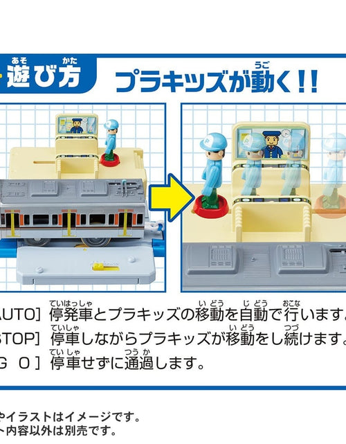 Load image into Gallery viewer, Takara Tomy Plarail Accessory J-30 Action Town Pla-kids Ticket Gate Station
