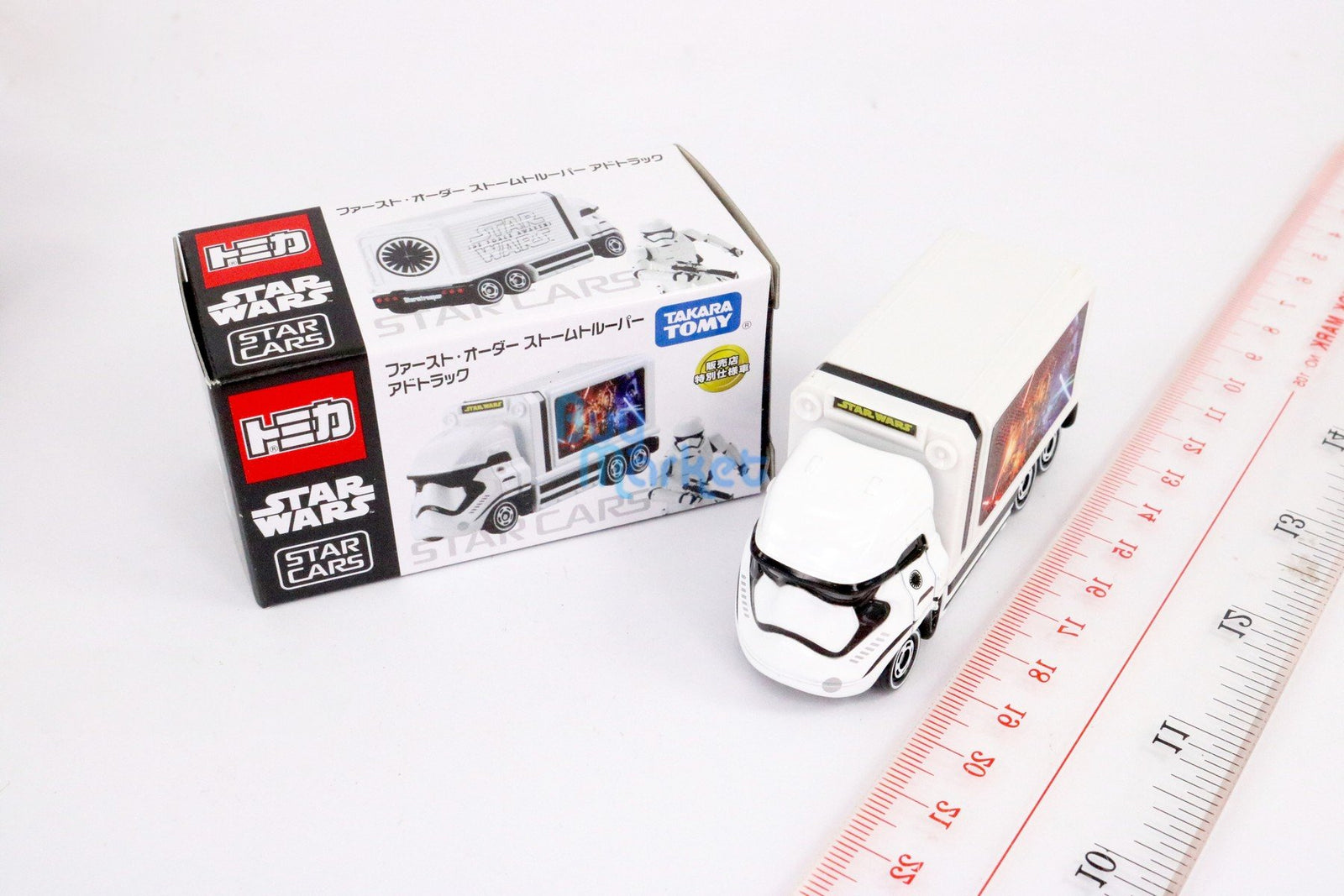 Takara Tomy Tomica SC-04 Star Wars First Order Storm Trooper Ad Turck Diecast