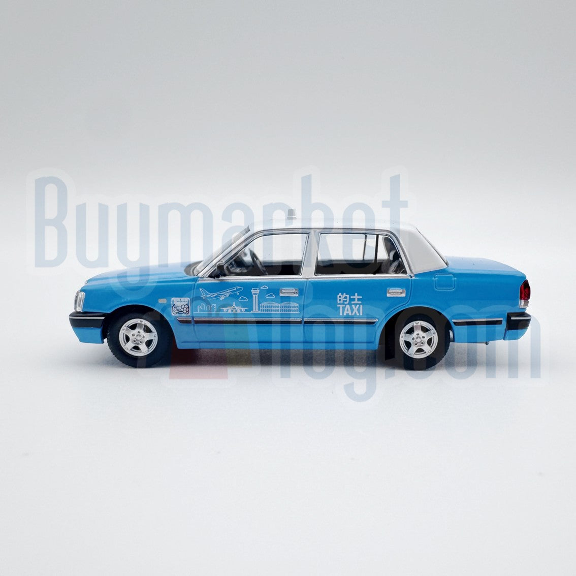 Takara Tomy Tomytec Limited Vintage NEO Toyota Crown Comfort HK Taxi Blue