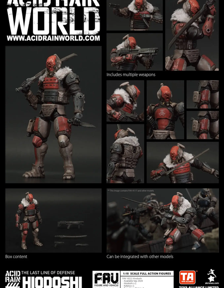 TOYS ALLIANCE x Acid Rain FAV-A111 Hiodoshi 1:18 Figure
