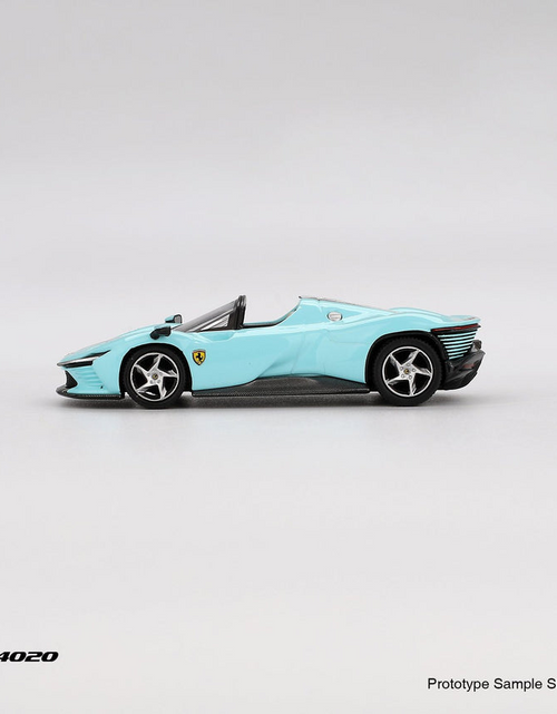 Load image into Gallery viewer, BBR 1/64 Ferrari Daytona SP3 Light Blue Diecast Model Car
