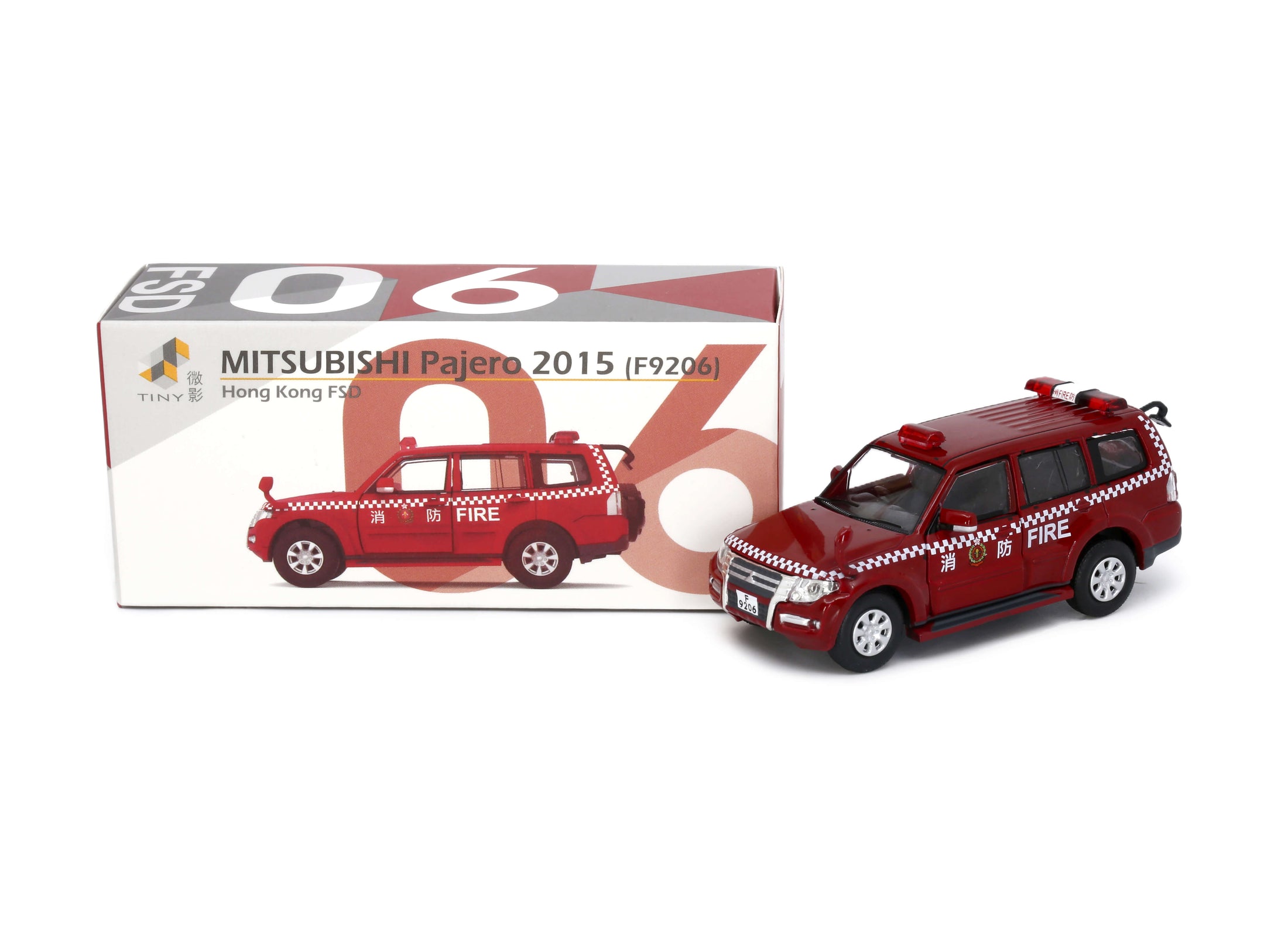 Tiny City FSD 06 Die-cast model car - Mitsubishi Pajero 2015 FSD (F9206)