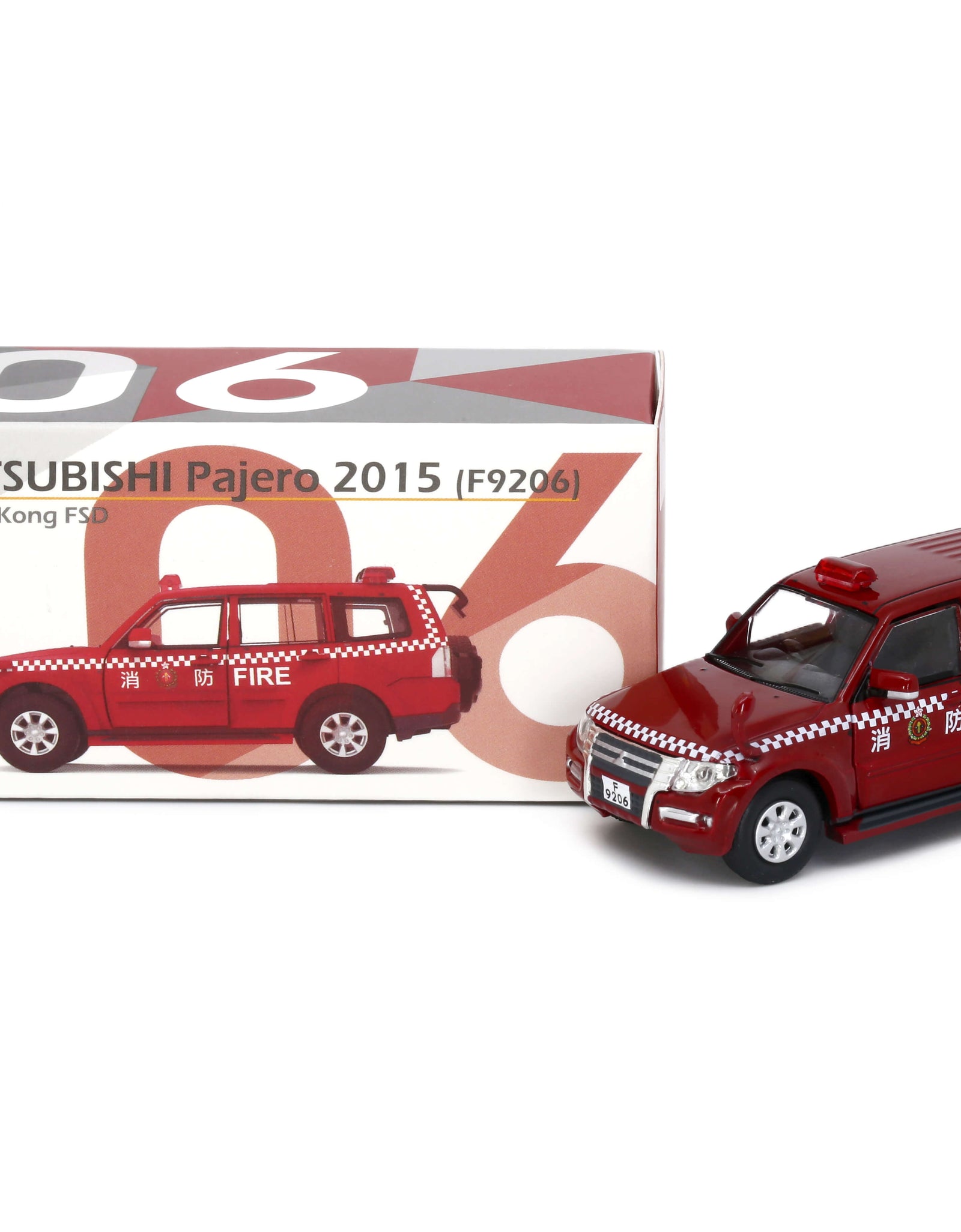 Tiny City FSD 06 Die-cast model car - Mitsubishi Pajero 2015 FSD (F9206)