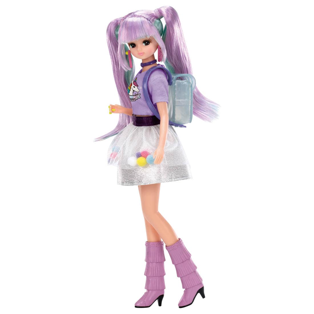 Takara Tomy Licca Chan Doll - Unicorn Mix Set