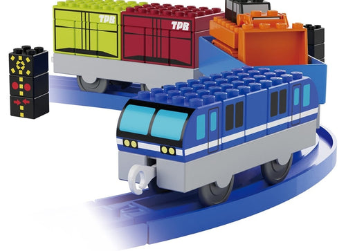 Load image into Gallery viewer, Takara Tomy Tomica Plarail Blocks Freight train set

