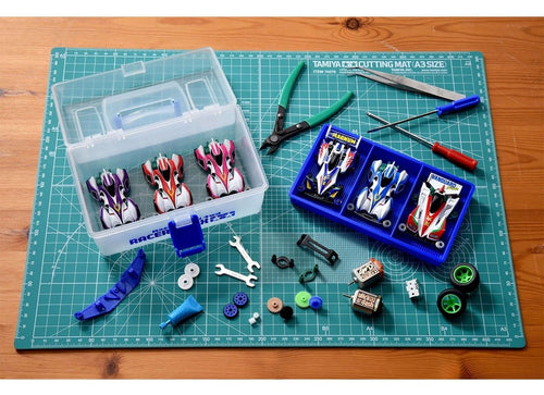 Load image into Gallery viewer, Takara Tomy Mall Tomica Premium Unlimited Mini 4WD Racer's Box w/ Tomica

