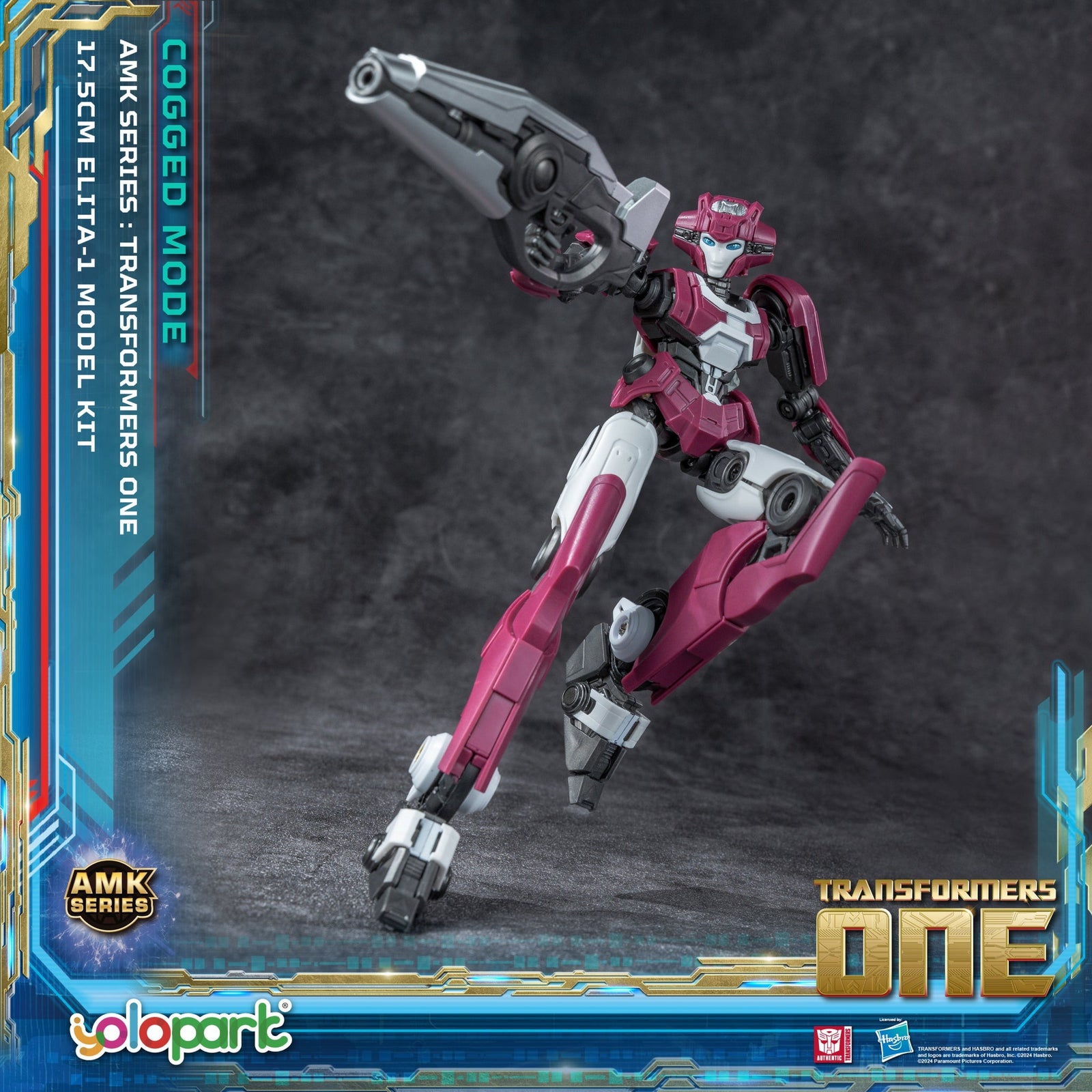 TRANSFORMERS ONE AMK (Cogged Mode) Elita-1 Model Kit