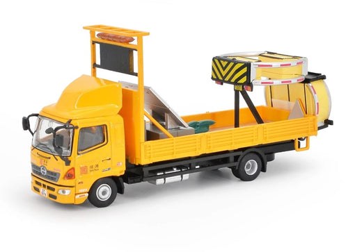 Load image into Gallery viewer, Tiny City Die-cast Model Car - Hino500 with Truck Mounted Attenuator Shun Yuen
