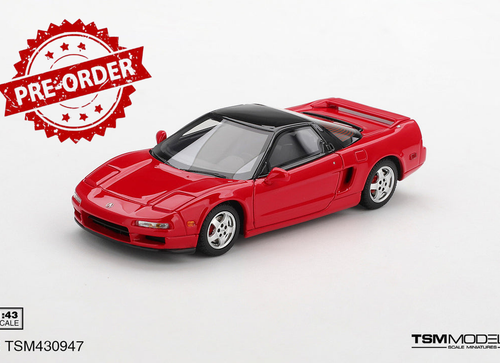Load image into Gallery viewer, (Pre-order) TSM Model 1/43 Acura NSX Formula Red LHD Diecast Model Car TSM430947
