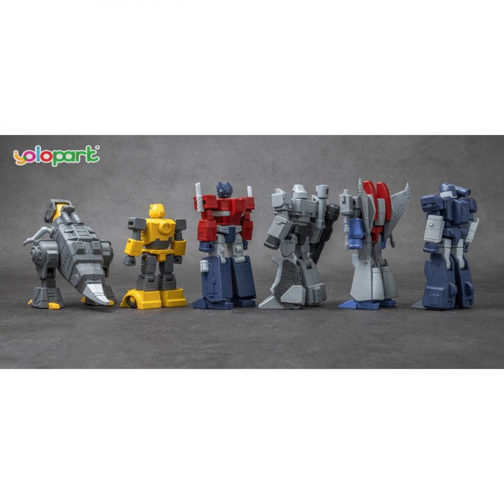 Yolopark Transformers Advanced Model Kits Blind Box (Full Box Set of 6)