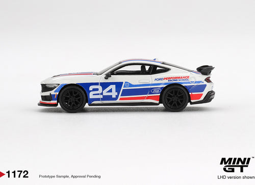 Load image into Gallery viewer, MINI GT #1172 Ford Mustang Dark Horse #24 Ford Performance Racing

