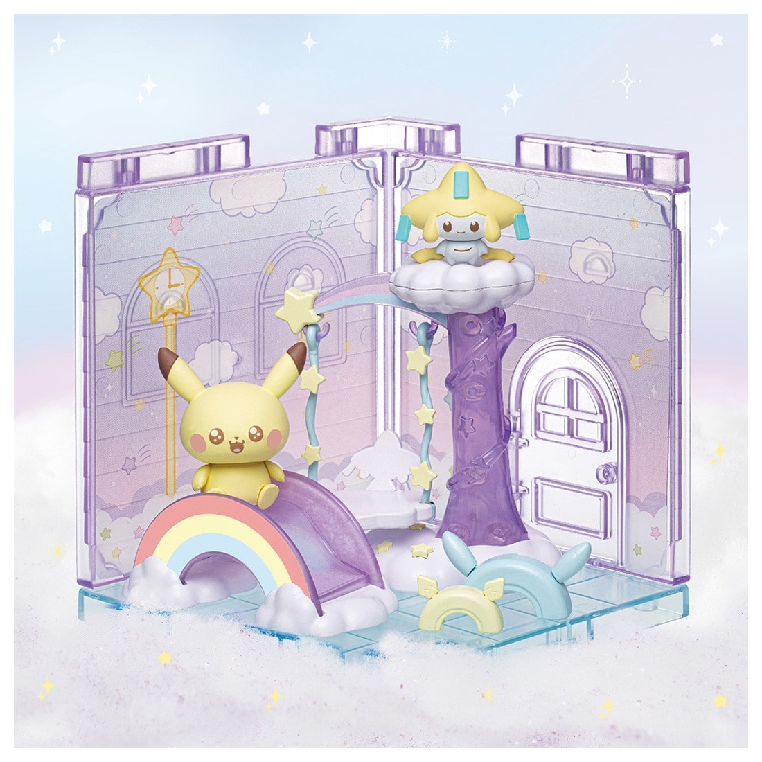 Takara Tomy Pokemon PokePeace Sweets Shop Pikachu & Jirachi (Character Toy)