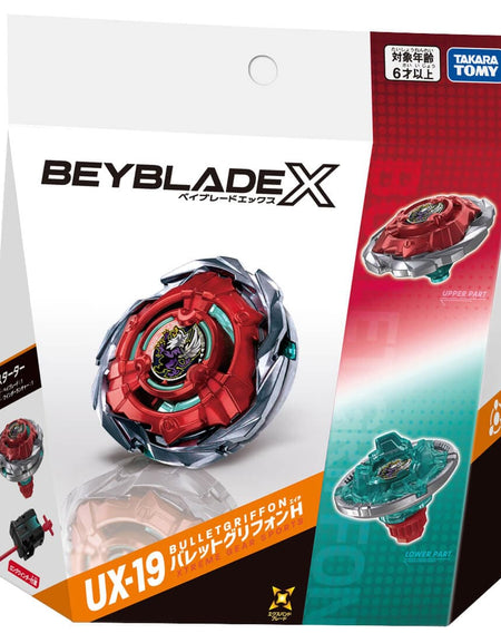 (Pre-order / Shipping Date: Jul 2026) Takara Tomy Beyblade X Starter UX-19 Bullet Griffon H