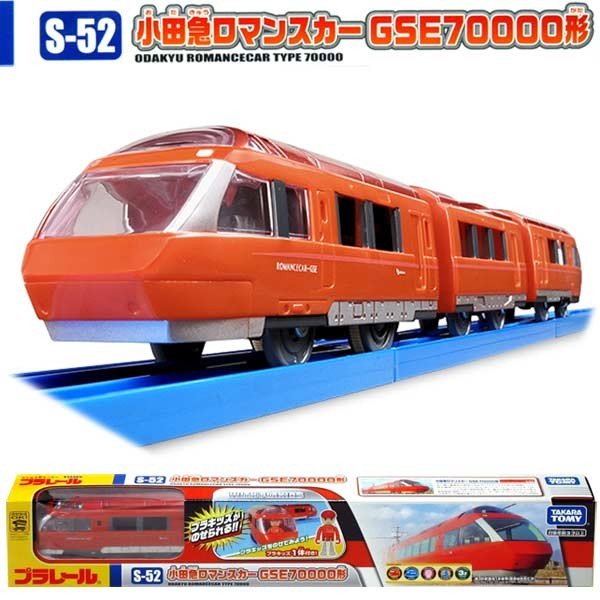 Takara Tomy Plarail Toy Train S-52 Series EH200 Blue Thunder Motorized Japan