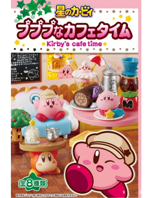Load image into Gallery viewer, Re-ment Kirby&#39;s Cafe Time 8pcs complete box set

