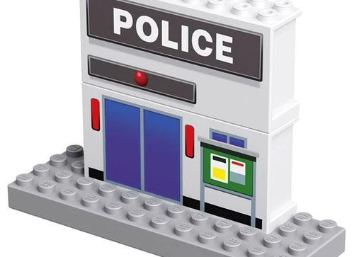 Load image into Gallery viewer, Takara Tomy Tomica Plarail Blocks Fire Patrol Set
