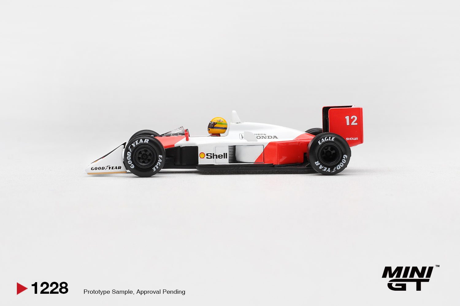 (Pre-Order) Mini GT #1228 McLaren MP4/4 No.12 Ayrton Senna 1988 Canadian Grand