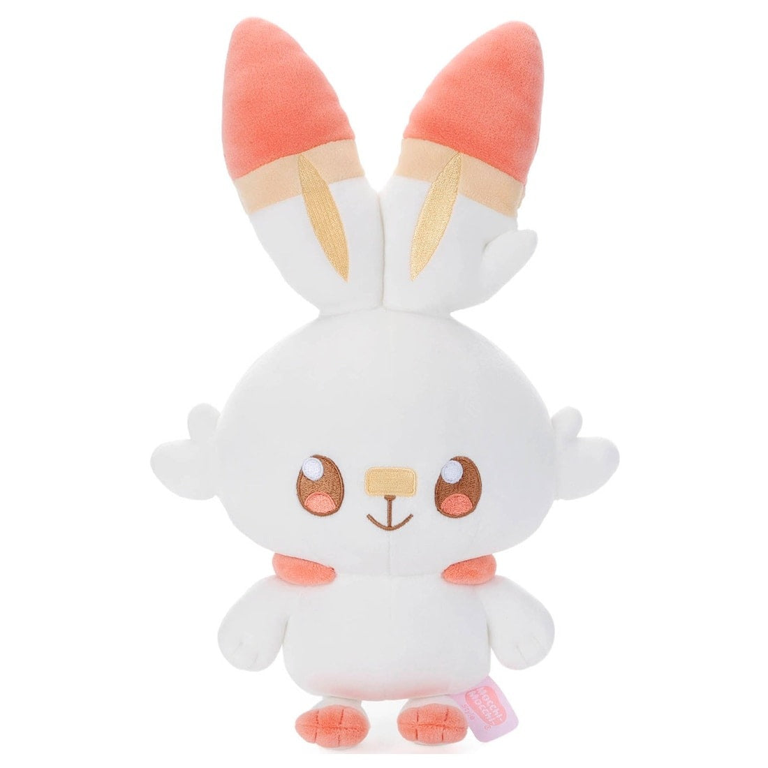 Takara Tomy Arts Pokemon PokePiece Mocchi Mocchi Style Plush Toy Scorbunny