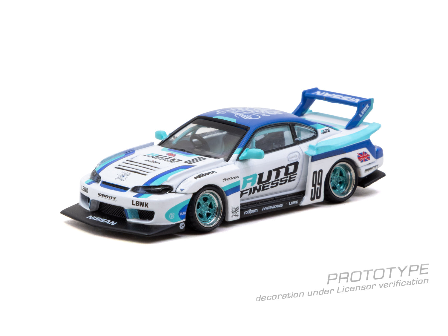 (Pre-order) Tarmac Works 1/64 LB-Super Silhouette Nissan SILVIA (S15) Diecast