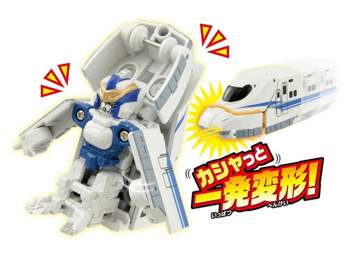 Load image into Gallery viewer, Takara Tomy Shinkansen Deformation Robot SHINKALION CW Quick Change N700S Nozomi
