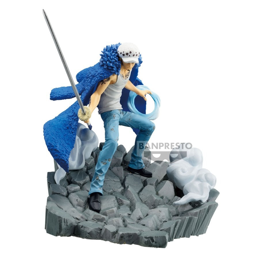 Banpresto ONE PIECE SENKOZEKKEI TRAFALGAR.LAW MARSHALL.D.TEACH 2x Full Set