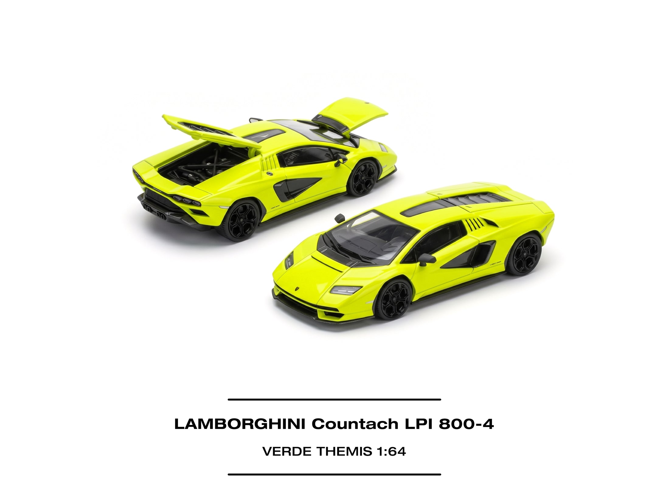 (Pre-order) POP RACE LAMBORGHINI COUNTACH LPI 800-4 VERDE THEMIS #PR640634