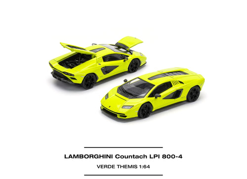 Load image into Gallery viewer, (Pre-order) POP RACE LAMBORGHINI COUNTACH LPI 800-4 VERDE THEMIS #PR640634
