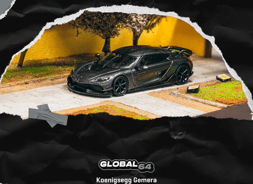 Load image into Gallery viewer, Tarmac Works 1/64 Koenigsegg Gemera  Grey Diecast Model Car
