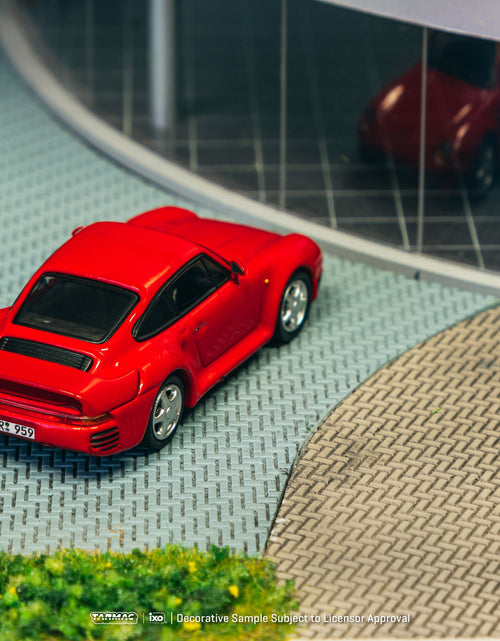 Load image into Gallery viewer, Tarmac Works 1/64 Porsche 959 Red Diecast Model Car

