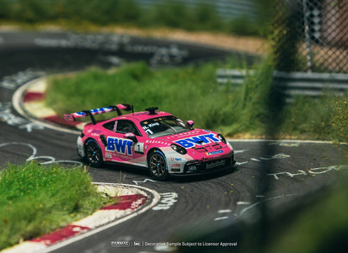 Load image into Gallery viewer, Tarmac Works 1/64 Porsche 911 GT3 Cup (992) Porsche Mobil 1 Supercup
