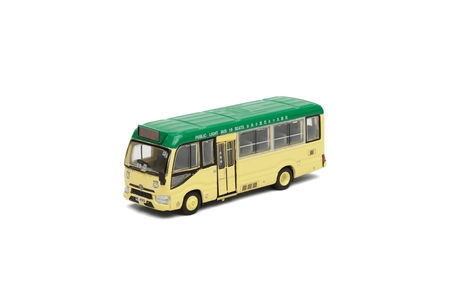 Tiny City TINY08 Die-cast Model Car 1/76 - Toyota Coaster (B70) Green Mini Bus