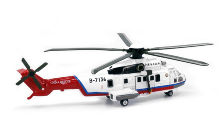 Tiny City CN14 Die-cast Model Car - China Sea Rescue Super Puma